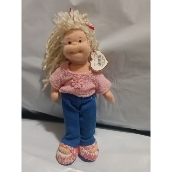 2002 Ty Teenie Beanie Boppers 8" "Sweet Sally" Soft Plush Georgia Doll - Picture 1 of 4